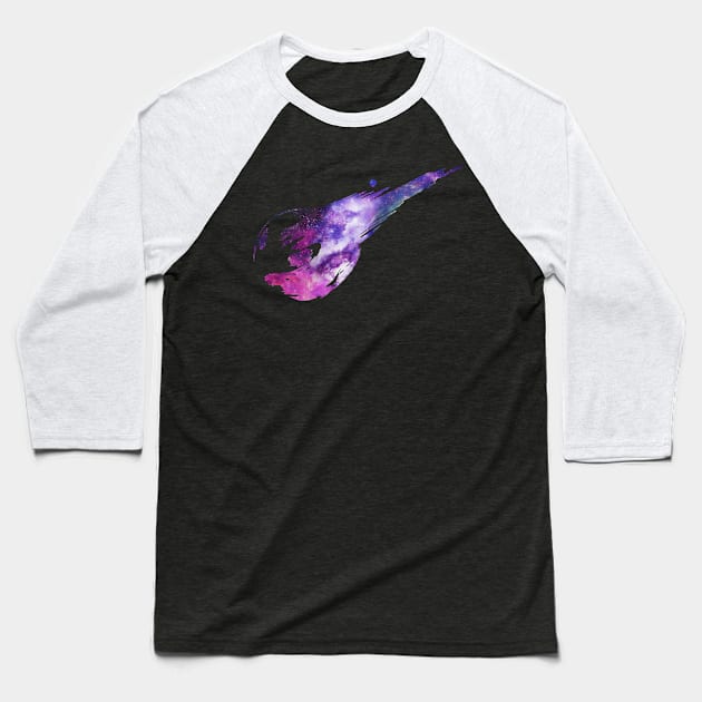 meteor ff7 space Baseball T-Shirt by gallo178